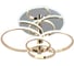 Потолочный светильник ESCADA 10213/4 LED*84+24W Chrome/Gold 10213/4LED BL Chrome 1