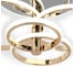 Потолочный светильник ESCADA 10213/4 LED*84+24W Chrome/Gold 10213/4LED BL Chrome 2