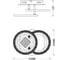 Потолочный светильник ESCADA 10214/2 LED*30W White 10214/2LED 8