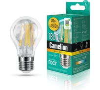 Светодиодная лампа Camelion LED20-A60-FL/830/E27 20Вт 220В 13718
