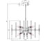 Люстра на штанге ARTE LAMP matilda A1064PL-10CC 6