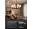 Подвесная люстра ARTE LAMP riccardo A4075LM-8BK 9