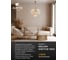 Подвесная люстра ARTE LAMP mallika A4077LM-10GO 5