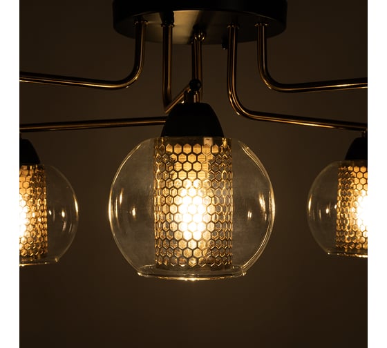 Потолочная люстра ARTE LAMP manchester A7045PL-6BK