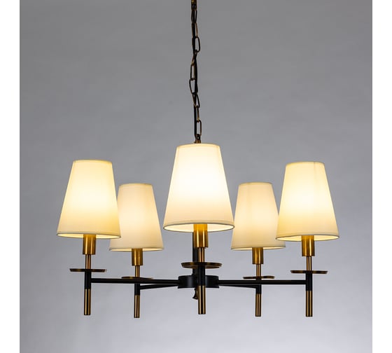 Подвесная люстра ARTE LAMP riccardo A4075LM-5BK