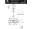 Подвесная люстра ARTE LAMP theemin A4068LM-12SG 7