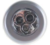 Светильник-ночник FERON 3LED 0.18W 3AAA, серебряный, FN1203 23294