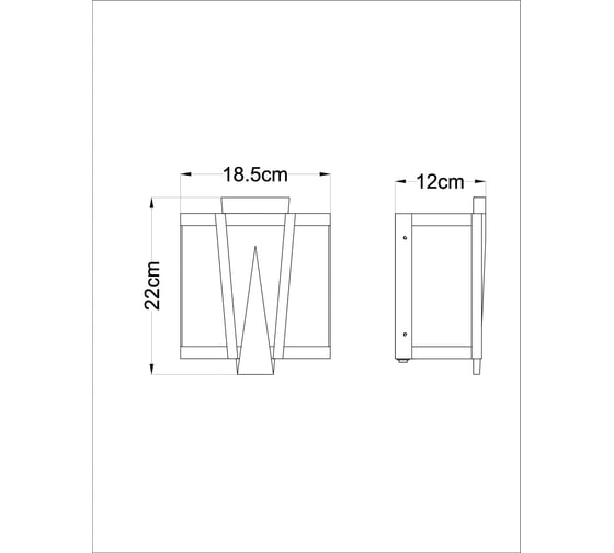 Настенный светильник ARTE LAMP grato A4079AP-1CC