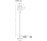 Торшер ARTE LAMP marriot A5039PN-1AB 4