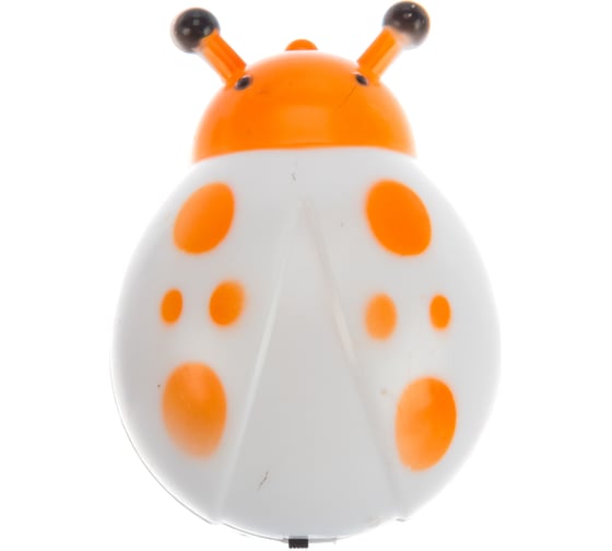 Светильник-ночник FERON божья коровка 4LED 1W 230V оранжевый , FN1155 23250
