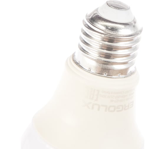 Электрическая светодиодная лампа Ergolux LED-A60-15W-E27-4K ЛОН 15Вт Е27 4500К 13638