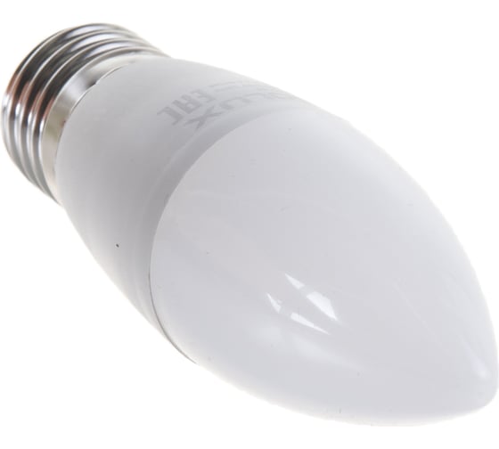 Электрическая светодиодная лампа Ergolux LED-C35-11W-E27-6K Свеча 11Вт E27 6500K 13623
