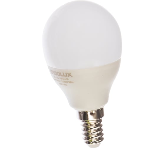 Электрическая светодиодная лампа Ergolux LED-G45-11W-E14-3K Шар 11Вт E14 3000K 13627