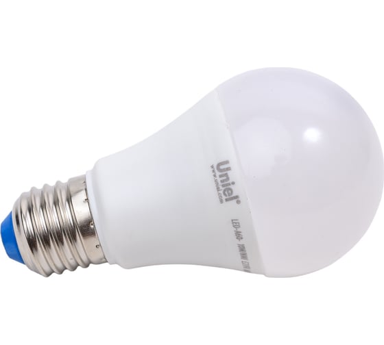 Светодиодная лампа Uniel LED-A60-10W/NW/E27/FR/MB PLM11WH Форма А, матовая UL-00002372