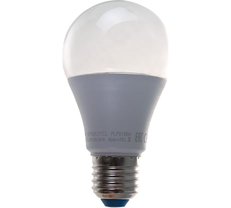 Светодиодная лампа для растений Uniel LED-A60-10W/SPFR/E27/CL PLP01WH UL-00001820