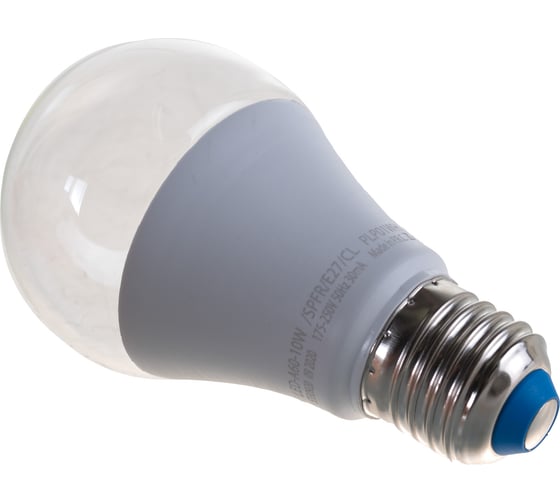 Светодиодная лампа для растений Uniel LED-A60-10W/SPFR/E27/CL PLP01WH UL-00001820