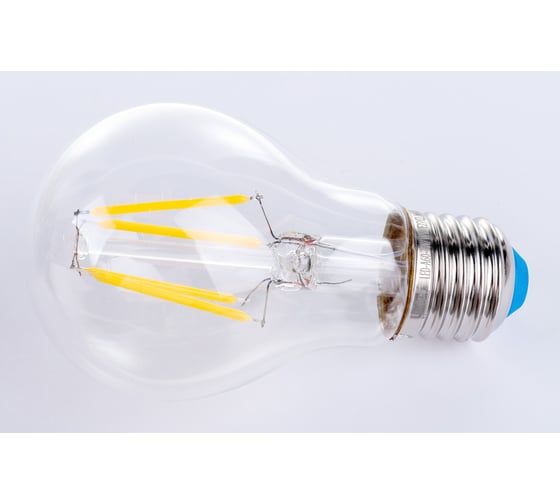 Светодиодная лампа Uniel LED-A60-7W/WW/E27/CL/MB GLM10TR Форма А, прозрачная UL-00002366