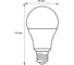 Светодиодная лампа для растений Uniel LED-A60-9W/SP/E27/CL ALM01WH 9645 6