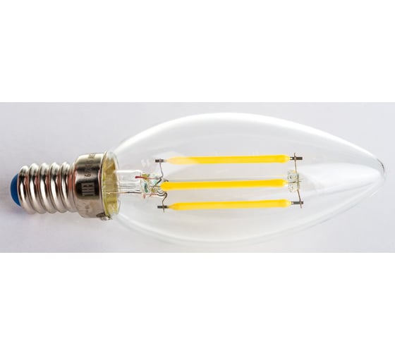 Светодиодная лампа Uniel LED-C35-6W/NW/E14/CL GLA01TR Форма свеча, прозрачная UL-00002198