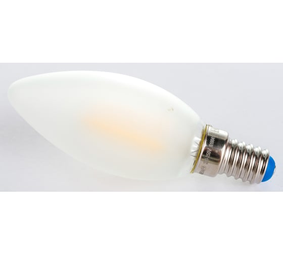 Светодиодная лампа Uniel LED-C35-6W/WW/E14/FR PLS02WH Форма свеча, матовая UL-00000305