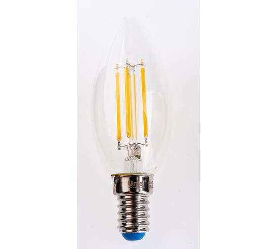 Светодиодная лампа Uniel LED-C35-7,5W/NW/E14/CL GLA01TR Форма свеча, прозрачная UL-00003247