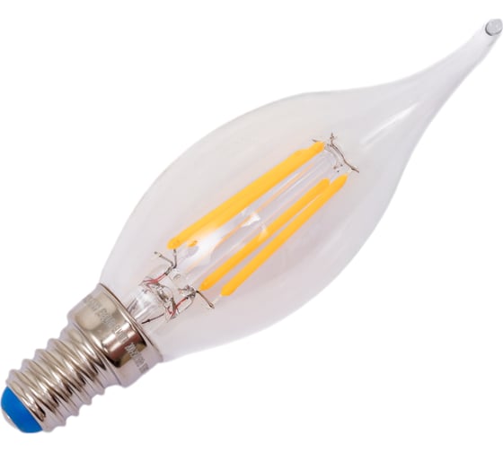 Светодиодная лампа Uniel LED-CW35-5W/WW/E14/CL/MB GLM10TR UL-00002368
