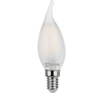Светодиодная лампа IN HOME LED-СВЕЧА НА ВЕТРУ-deco 5Вт 230В Е14 4000К 450Лм матовая 4690612006802