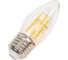 Светодиодная лампа IN HOME LED-СВЕЧА-deco 5Вт 230В Е27 3000К 450Лм прозрачная 4690612007588 3