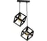 Подвесная люстра RITTER SOFFITTA, 256x260x1000мм, Е27x2, черный, 52627 8 2
