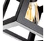 Подвесная люстра RITTER SOFFITTA, 256x260x1000мм, Е27x2, черный, 52627 8 5