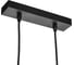 Подвесная люстра RITTER SOFFITTA, 256x260x1000мм, Е27x2, черный, 52627 8 7