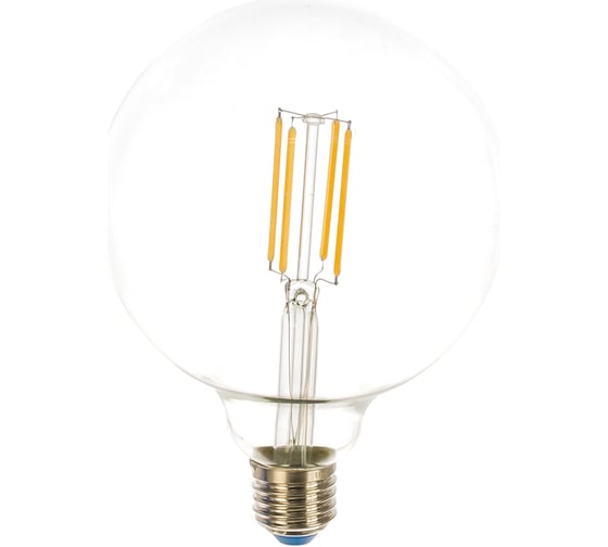 Светодиодная лампа Uniel LED-G125-10W/WW/E27/CL PLS02WH 10534
