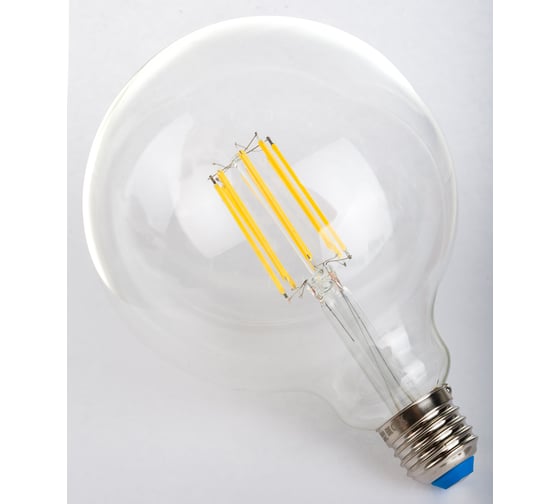 Лампа Uniel LED-G125-15W/4000K/E27/CL PLS02WH Форма шар, прозрачная UL-00004861