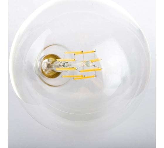 Лампа Uniel LED-G125-15W/4000K/E27/CL PLS02WH Форма шар, прозрачная UL-00004861