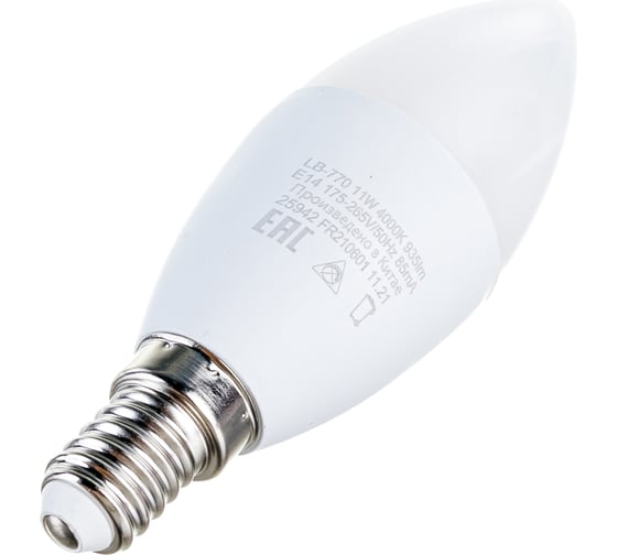 Светодиодная лампа FERON 11W 230V E14 4000K, LB-770 25942