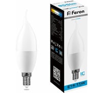 Светодиодная лампа FERON 11W 230V E14 6400K, LB-770 25952