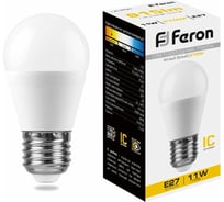 Светодиодная лампа FERON 11W 230V E27 2700K, LB-750 25949