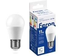 Светодиодная лампа FERON 11W 230V E27 4000K, LB-750 25950
