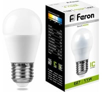 Светодиодная лампа FERON 11W 230V E27 4000K, LB-750 25950 15928888