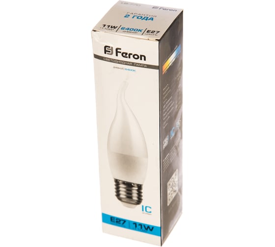 Светодиодная лампа FERON 11W 230V E27 6400K, LB-770 25954