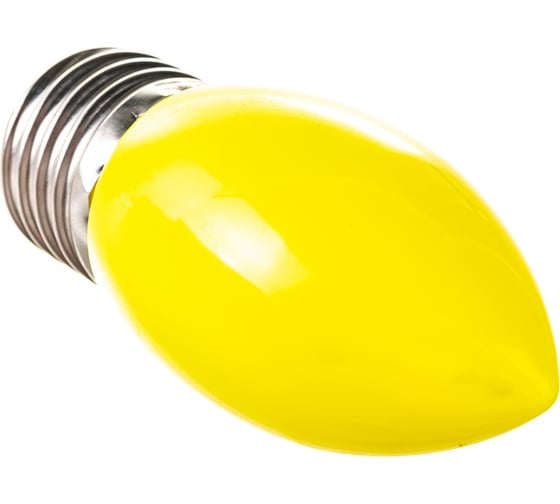Светодиодная лампа FERON 1W 230V E27 желтый, LB-376 25927