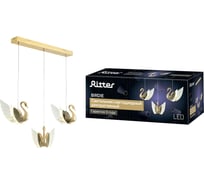 Подвесной светодиодный декоративный светильник RITTER BIRDIE 500x180x100мм 56Вт 23м золото 51636 5