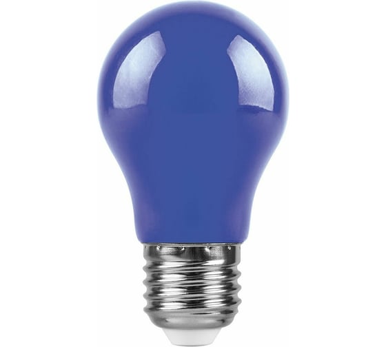 Светодиодная лампа FERON 3W 230V E27 синий, LB-375 25923