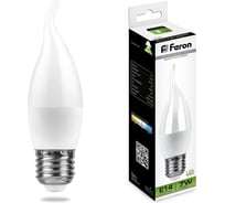 Светодиодная лампа FERON 7W 230V E27 4000K на ветру, LB-97 25763