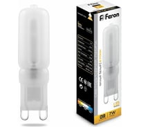 Светодиодная лампа FERON 7W 230V G9 2700K, LB-431 25755