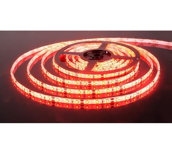 Светодиодная лента TDM SMD5050-60-54-12-144-RD 60LED/м, IP54, 12В, 14,4Вт, красный, SQ0331-0072