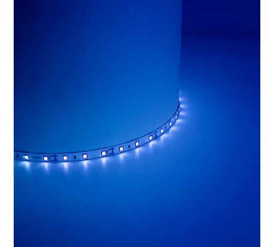 Светодиодная лента FERON LED 60SMD(2835)м 4.8Вт/м 12В 5м синий, LS603 27673