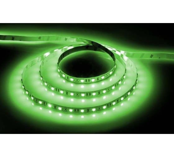 Светодиодная лента FERON 60SMD5050m 14.4Wm 12V 5m зеленый, LS606 27606