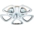 Потолочный светильник ESCADA 10221/5 LED*60+18W Chrome 10221/5LED BL 4