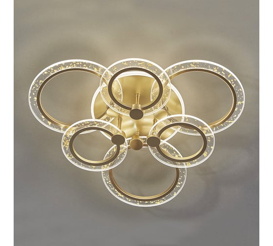 Потолочный светильник ESCADA 10225/6 LED*97W BL Gold 10225/6LED Gold